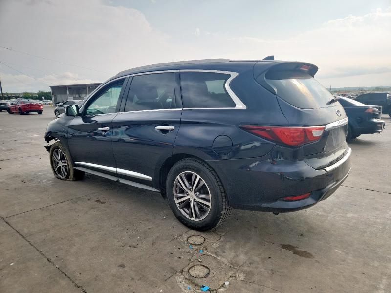 5N1DL0MMXHC506379 - 2017 INFINITI QX60 BLUE photo 2