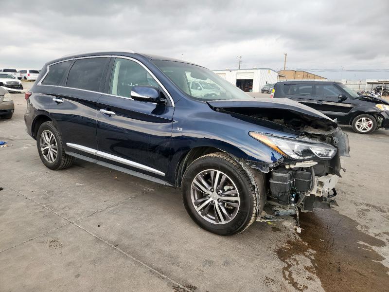 5N1DL0MMXHC506379 - 2017 INFINITI QX60 BLUE photo 4