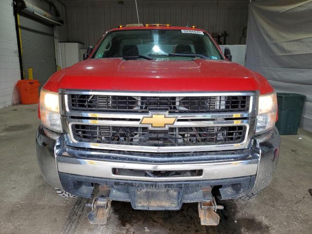 1GCHK74609E133412 - 2009 CHEVROLET SILVERADO K3500 RED photo 5