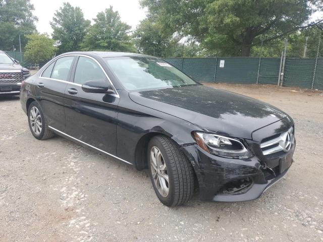 55SWF4KB7GU104669 - 2016 MERCEDES-BENZ C 300 4MATIC BLACK photo 4