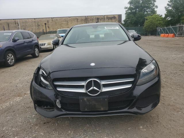 55SWF4KB7GU104669 - 2016 MERCEDES-BENZ C 300 4MATIC BLACK photo 5