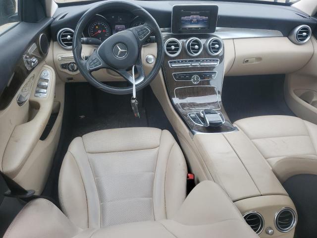 55SWF4KB7GU104669 - 2016 MERCEDES-BENZ C 300 4MATIC BLACK photo 8
