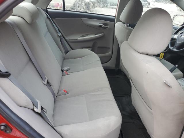 2T1BU4EE7CC779805 - 2012 TOYOTA COROLLA LE BASE RED photo 10