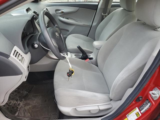 2T1BU4EE7CC779805 - 2012 TOYOTA COROLLA LE BASE RED photo 7