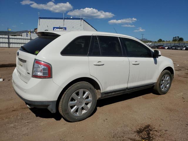 2FMDK38C79BA75040 - 2009 FORD EDGE SEL WHITE photo 3