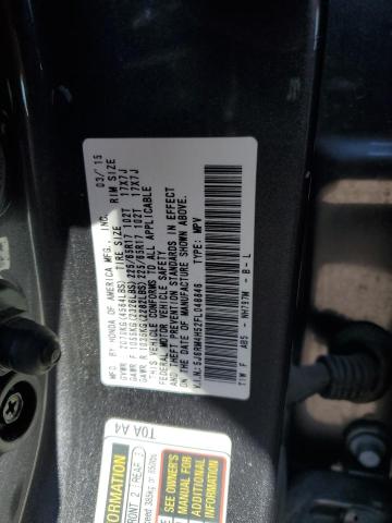 5J6RM4H52FL048846 - 2015 HONDA CR-V EX GRAY photo 13