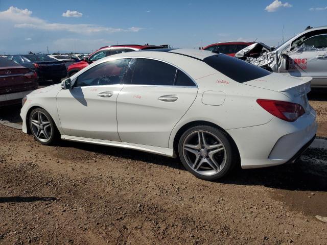 WDDSJ4GB0FN235908 - 2015 MERCEDES-BENZ CLA 250 4MATIC WHITE photo 2