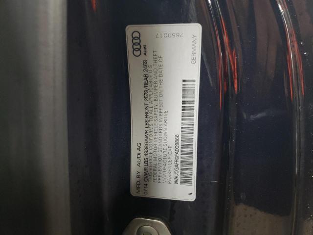 WAUCGAFR0FA009866 - 2015 AUDI S5 PREMIUM PLUS 蓝色 照片 12