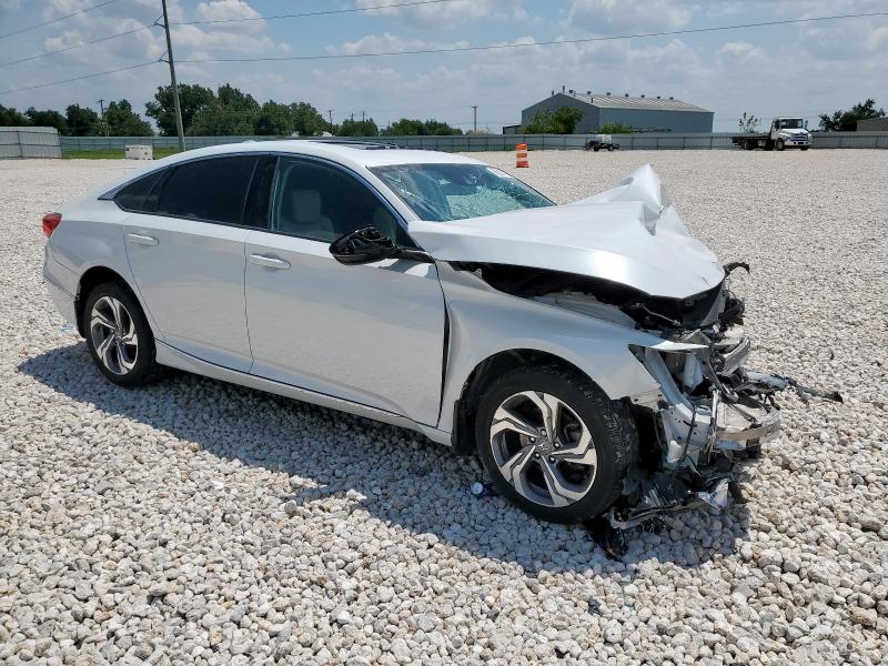 1HGCV1F5XKA018415 - 2019 HONDA ACCORD EXL WHITE photo 4