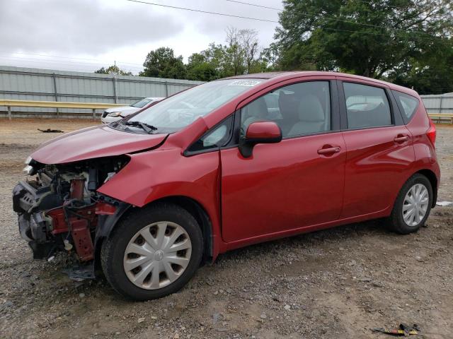 3N1CE2CP1EL383821 - 2014 NISSAN VERSA NO S RED photo 1