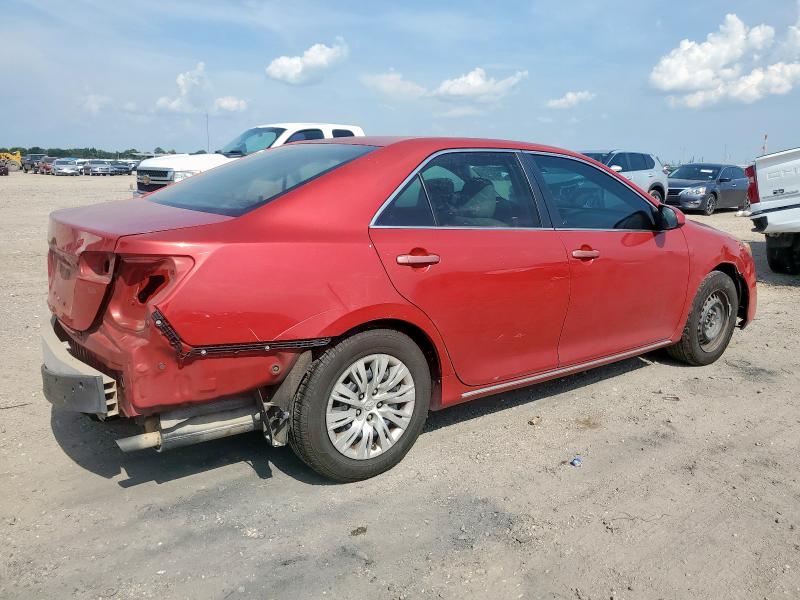 4T1BF1FK0CU557005 - 2012 TOYOTA CAMRY BASE წითელი ფოტო 3