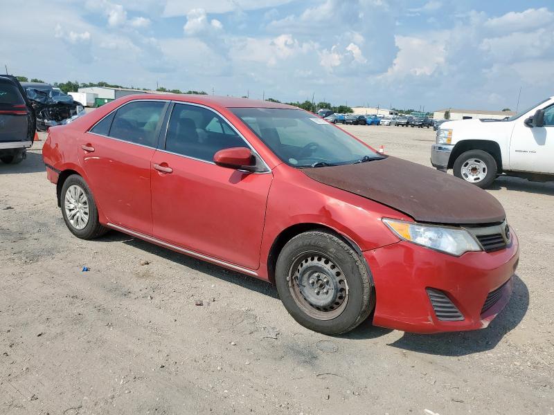 4T1BF1FK0CU557005 - 2012 TOYOTA CAMRY BASE წითელი ფოტო 4