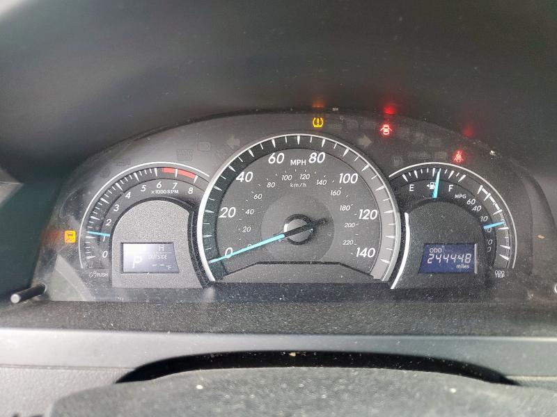 4T1BF1FK0CU557005 - 2012 TOYOTA CAMRY BASE წითელი ფოტო 9