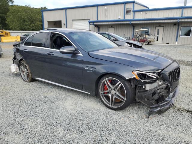 55SWF8HB3FU075765 - 2015 MERCEDES-BENZ C 63 AMG-S GRAY photo 4