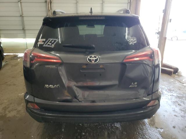 JTMBFREV8HJ161248 - 2017 TOYOTA RAV4 LE GRAY photo 6