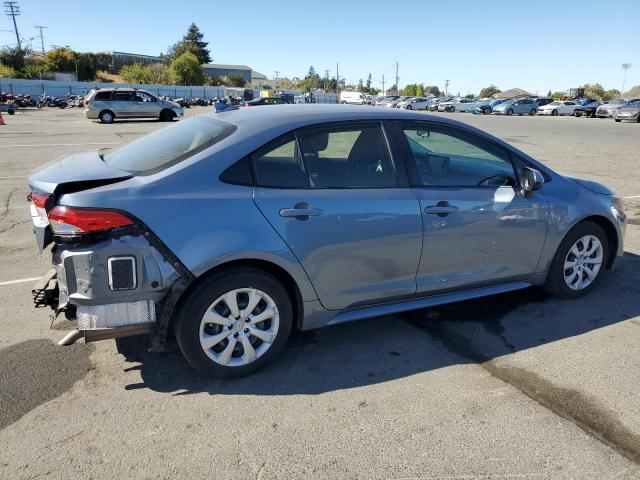 JTDEPMAE4N3010474 - 2022 TOYOTA COROLLA LE BLUE photo 3