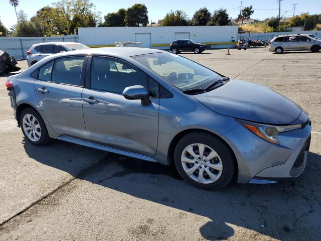 JTDEPMAE4N3010474 - 2022 TOYOTA COROLLA LE BLUE photo 4