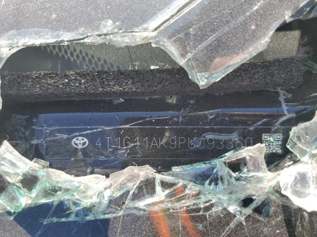 4T1G11AK9PU093360 - 2023 TOYOTA CAMRY SE NIGHT SHADE BLACK photo 12