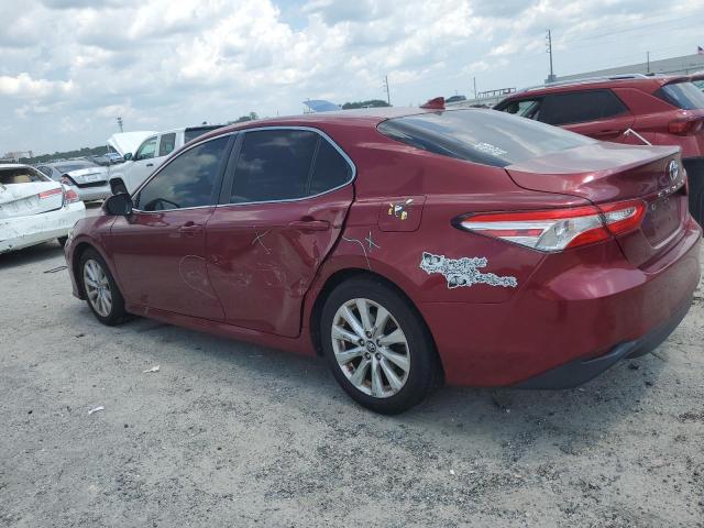 4T1B11HK0KU719841 - 2019 TOYOTA CAMRY L RED photo 2