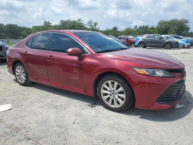 4T1B11HK0KU719841 - 2019 TOYOTA CAMRY L RED photo 4
