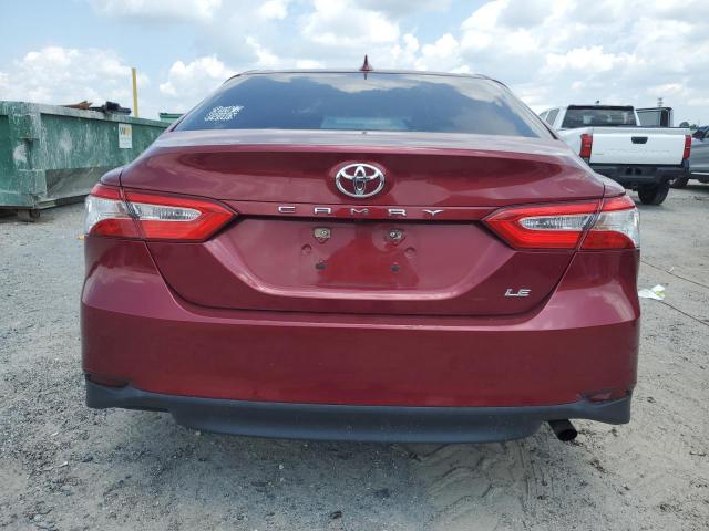 4T1B11HK0KU719841 - 2019 TOYOTA CAMRY L RED photo 6