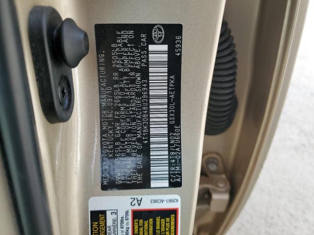 4T1BK3DB4BU396943 - 2011 TOYOTA AVALON BASE Qəhvəyi foto 12