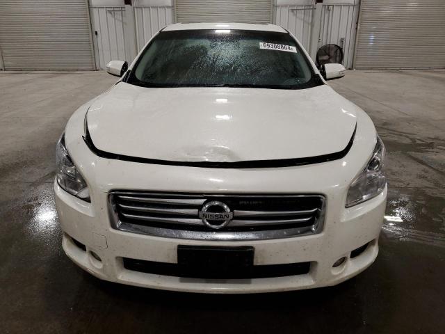 1N4AA5AP5EC441905 - 2014 NISSAN MAXIMA S WHITE photo 5