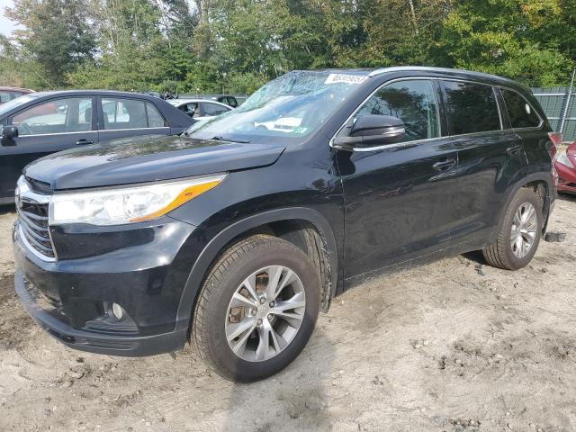 5TDJKRFH2FS195458 - 2015 TOYOTA HIGHLANDER XLE Qara foto 1