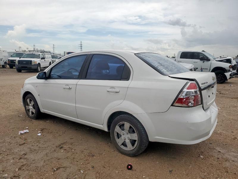 KL1TD56628B259977 - 2008 CHEVROLET AVEO BASE Սպիտակ լուսանկար 2