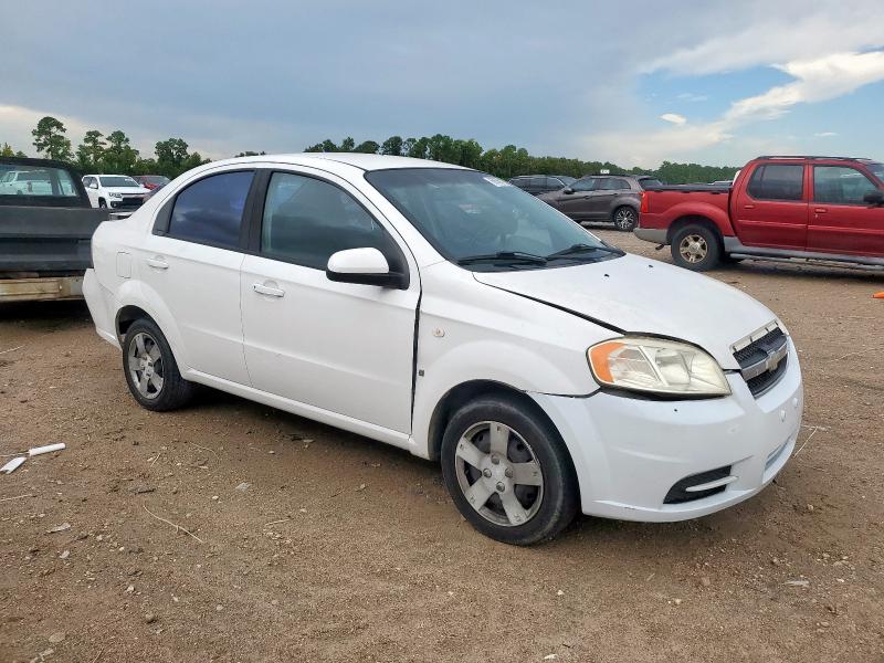 KL1TD56628B259977 - 2008 CHEVROLET AVEO BASE Սպիտակ լուսանկար 4