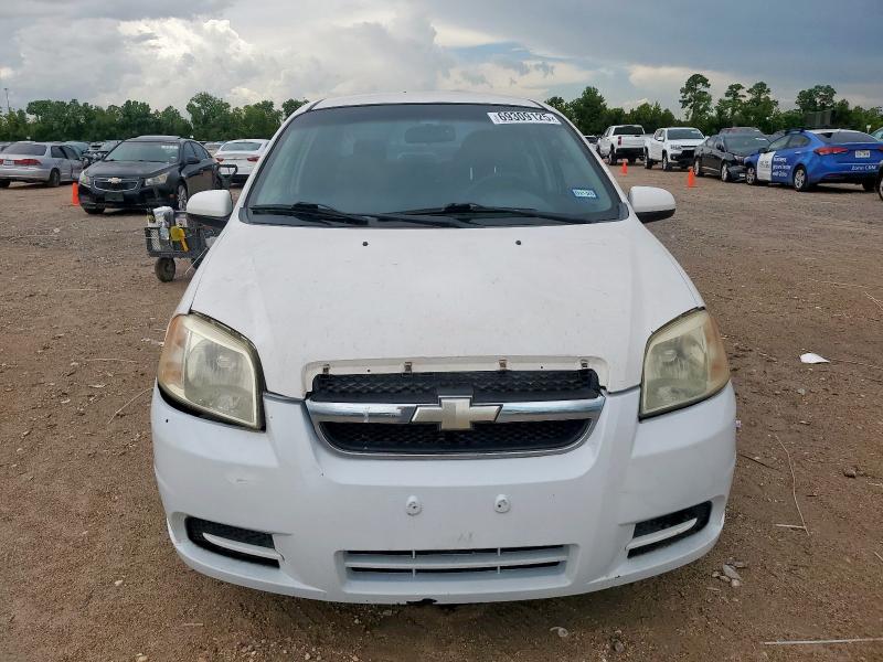 KL1TD56628B259977 - 2008 CHEVROLET AVEO BASE Սպիտակ լուսանկար 5