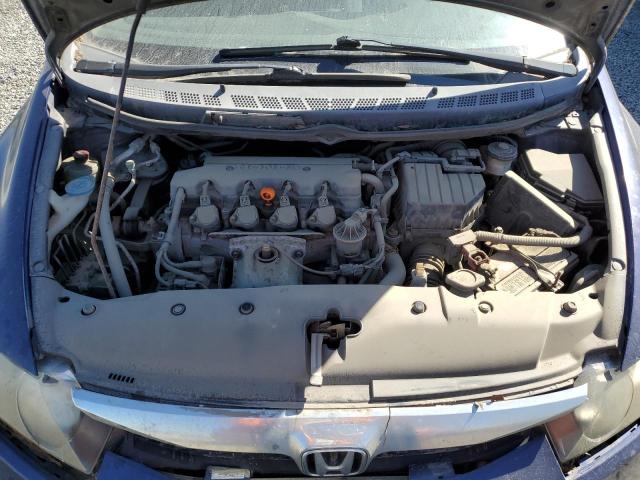 2HGFA1F55BH547703 - 2011 HONDA CIVIC LX ლურჯი ფოტო 11