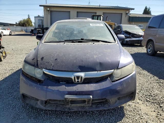 2HGFA1F55BH547703 - 2011 HONDA CIVIC LX ლურჯი ფოტო 5