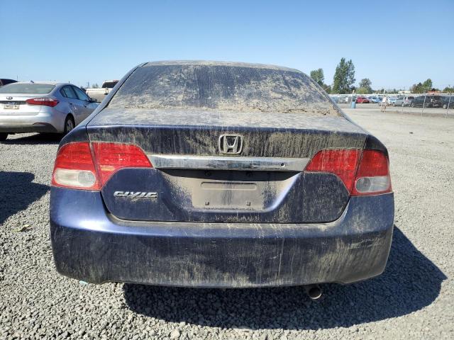 2HGFA1F55BH547703 - 2011 HONDA CIVIC LX ლურჯი ფოტო 6