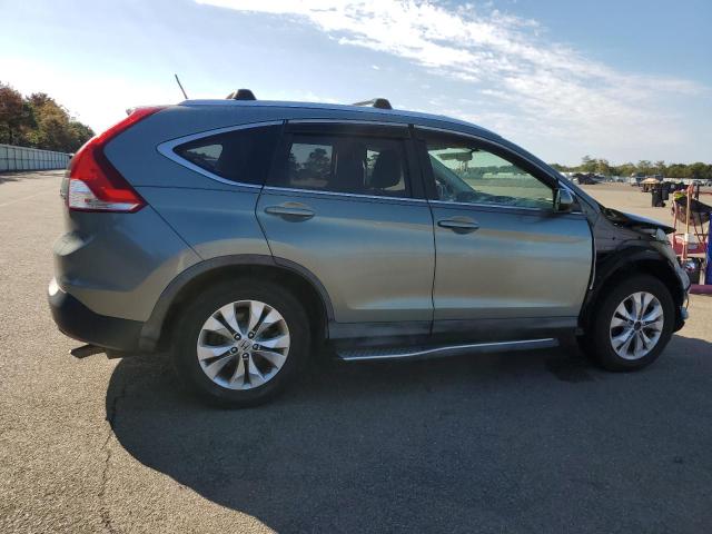 JHLRM4H78CC007059 - 2012 HONDA CR-V EXL GRAY photo 3