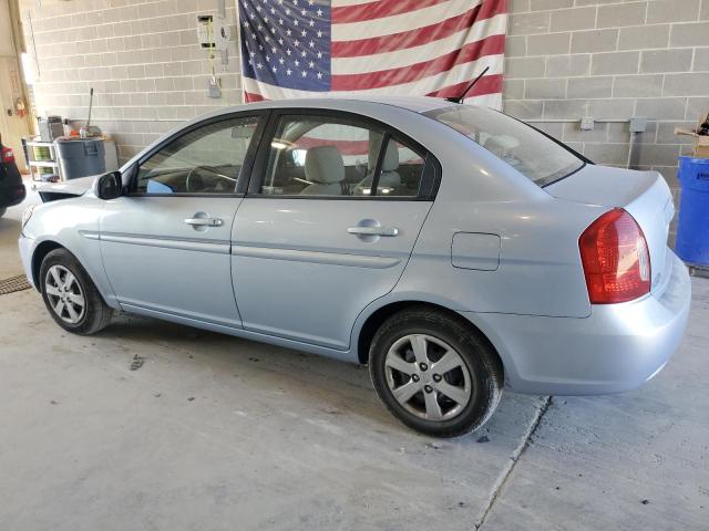 KMHCN4ACXBU615113 - 2011 HYUNDAI ACCENT GLS BLUE photo 2
