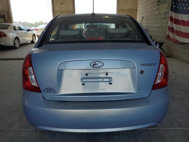 KMHCN4ACXBU615113 - 2011 HYUNDAI ACCENT GLS BLUE photo 6
