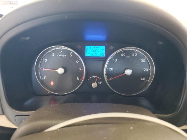 KMHCN4ACXBU615113 - 2011 HYUNDAI ACCENT GLS BLUE photo 9