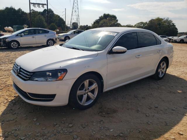 1VWBH7A39CC101797 - 2012 VOLKSWAGEN PASSAT SE WHITE photo 1