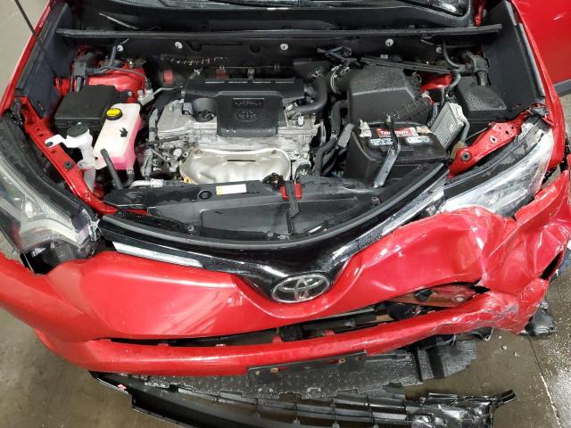 2T3RFREV7HW567098 - 2017 TOYOTA RAV4 XLE 红色 照片 12