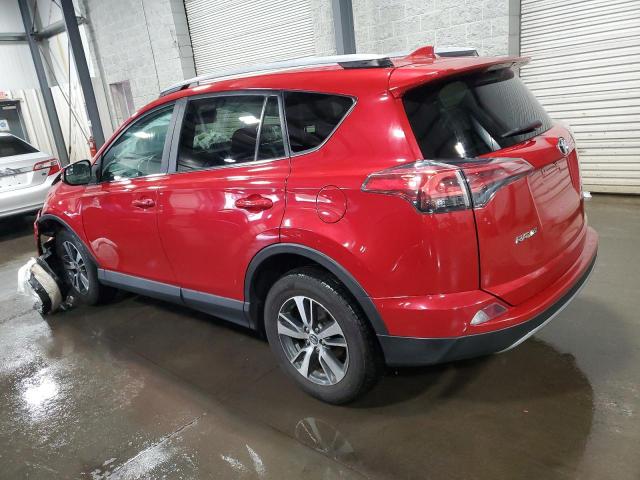 2T3RFREV7HW567098 - 2017 TOYOTA RAV4 XLE 红色 照片 2
