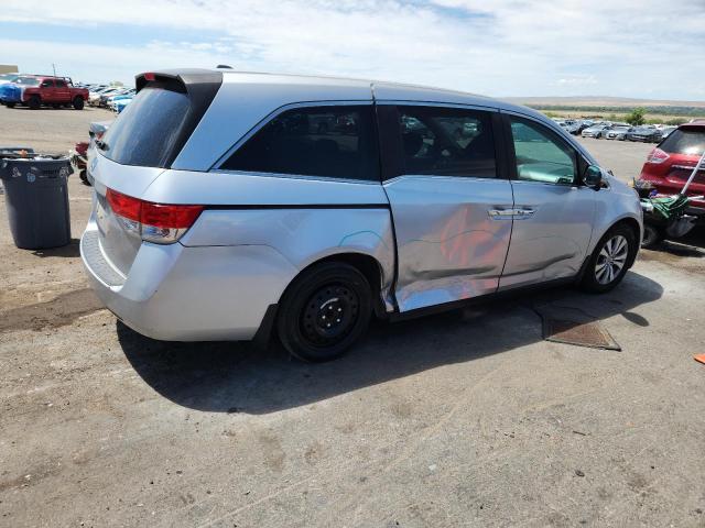 5FNRL5H62FB094896 - 2015 HONDA ODYSSEY EXL SILVER photo 3