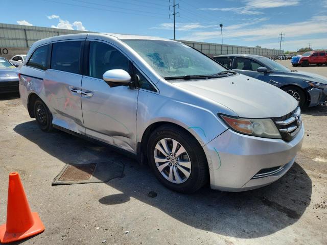 5FNRL5H62FB094896 - 2015 HONDA ODYSSEY EXL SILVER photo 4