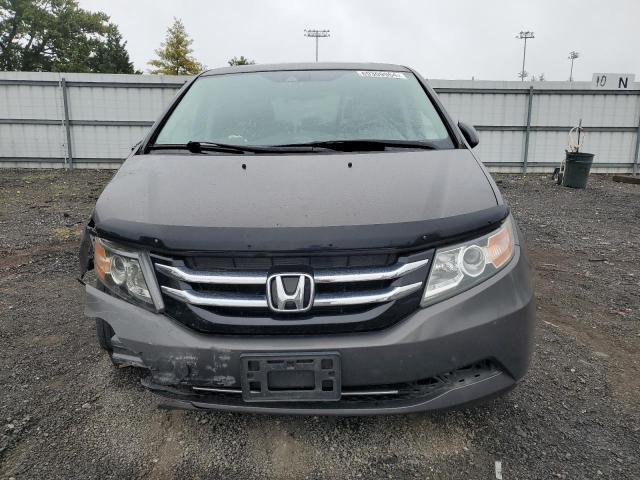 5FNRL5H65EB137397 - 2014 HONDA ODYSSEY EXL GRAY photo 5