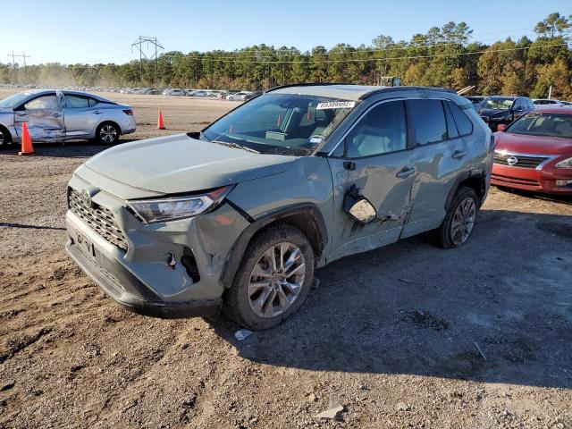 2T3C1RFV1KW054861 - 2019 TOYOTA RAV4 XLE PREMIUM GRAY photo 1