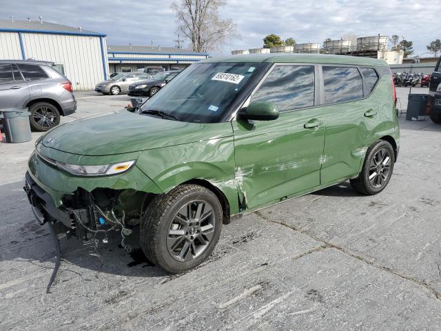 KNDJ33AU7M7125900 - 2021 KIA SOUL EX GREEN photo 1