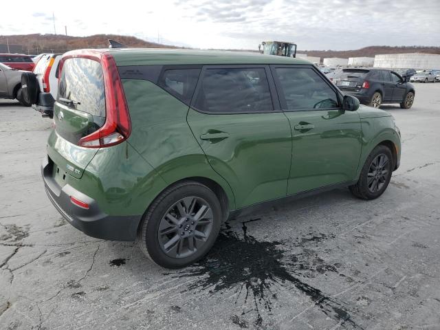 KNDJ33AU7M7125900 - 2021 KIA SOUL EX GREEN photo 3