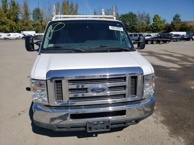 1FTNE1EWXCDA19839 - 2012 FORD ECONOLINE E150 VAN WHITE photo 5