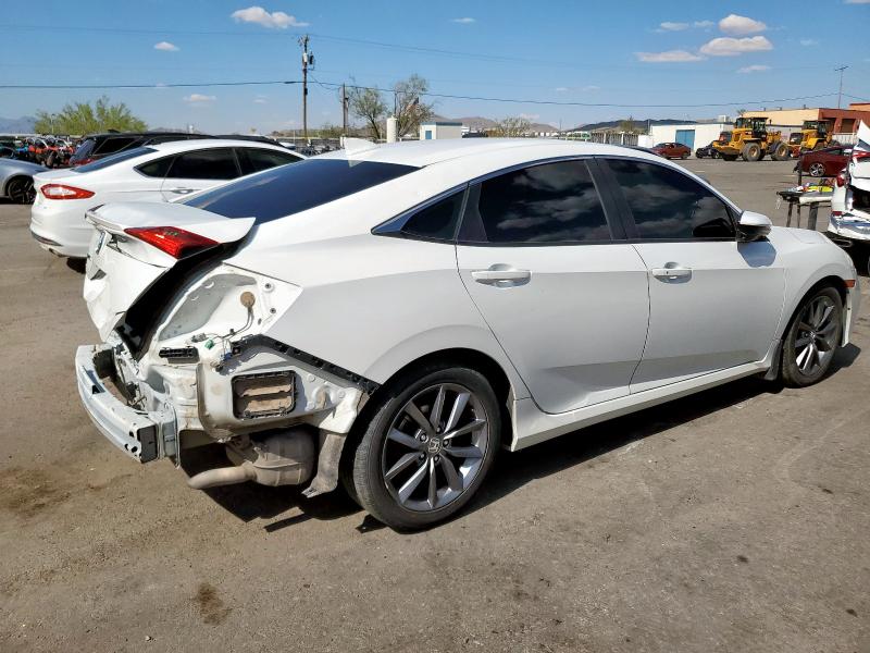 JHMFC1F76KX010357 - 2019 HONDA CIVIC EXL 白色 照片 3