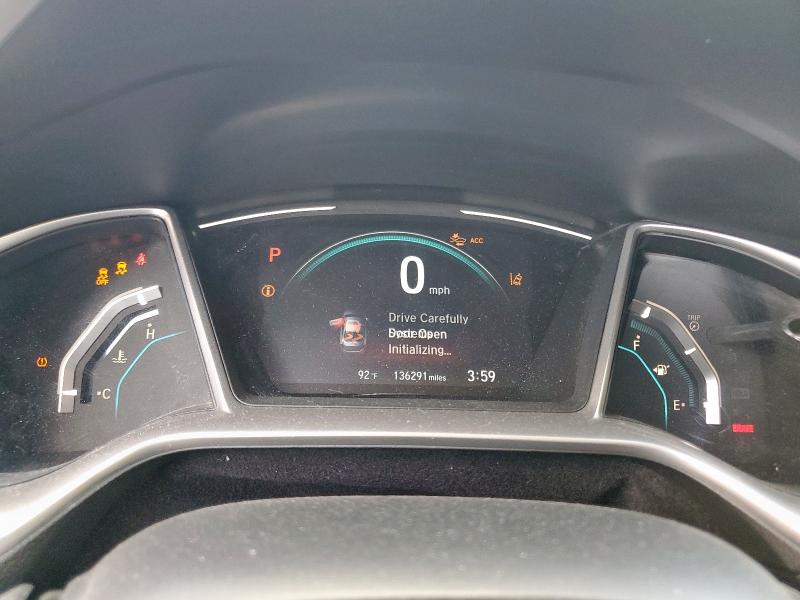 JHMFC1F76KX010357 - 2019 HONDA CIVIC EXL 白色 照片 9